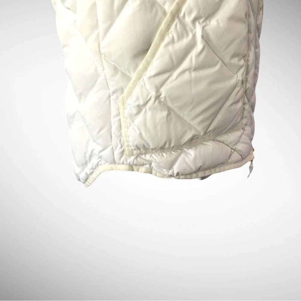 J. CREW WHITE PUFFER BEST SIZE XS
